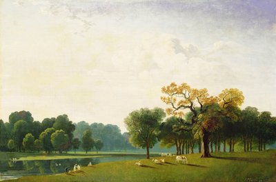 Veduta del Serpentine, 1815 da John Martin